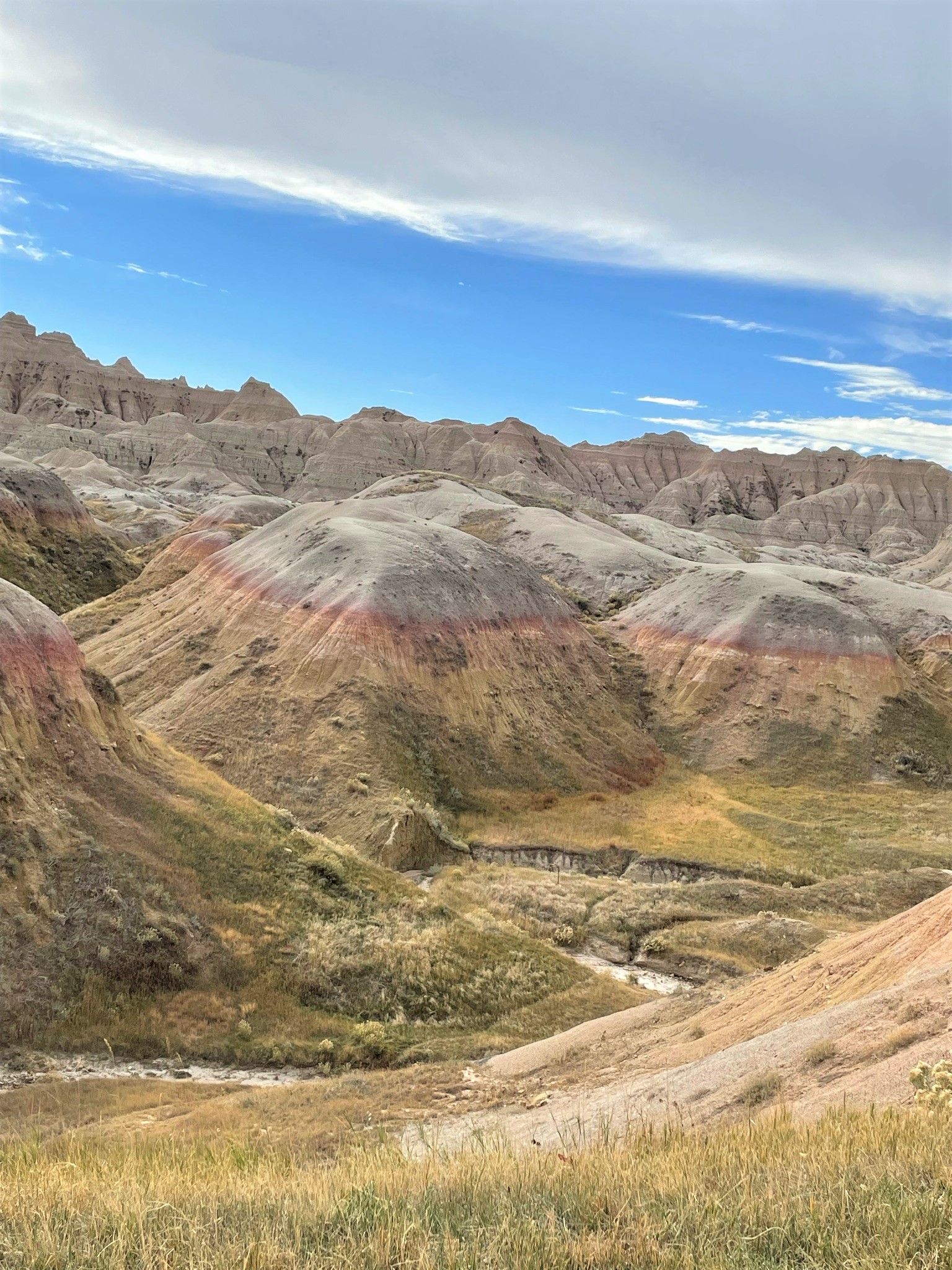 The Badlands in South Dakota