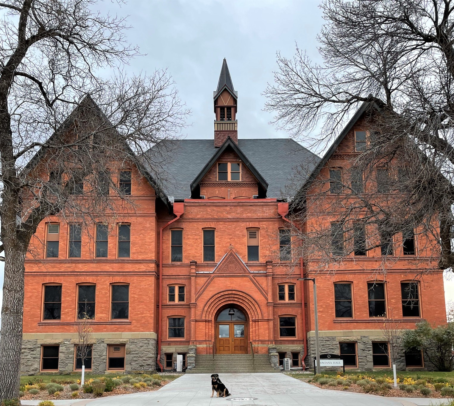 Building on the campus of Montana State University