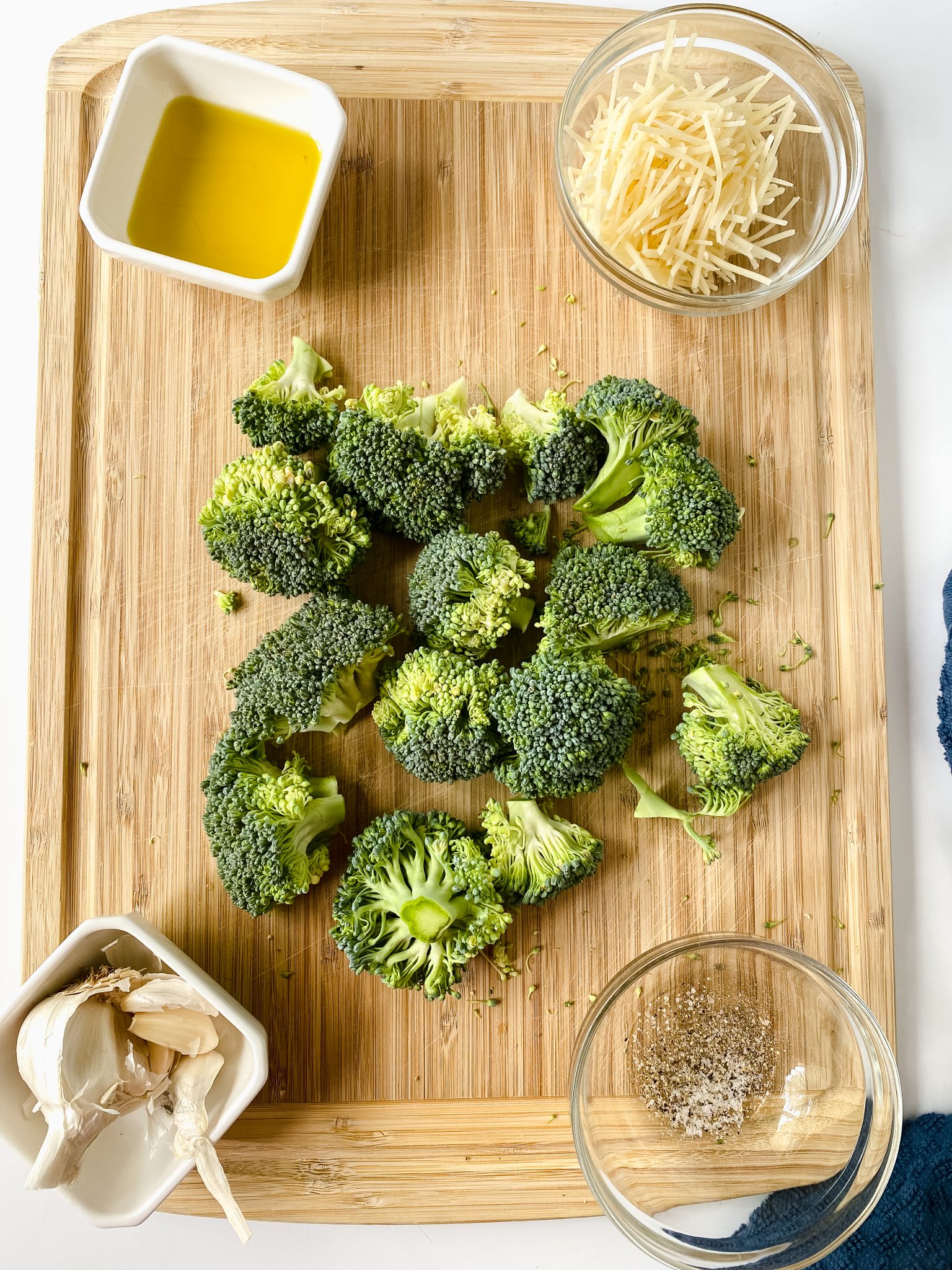 Roasted Parmesan Broccoli Ingredients