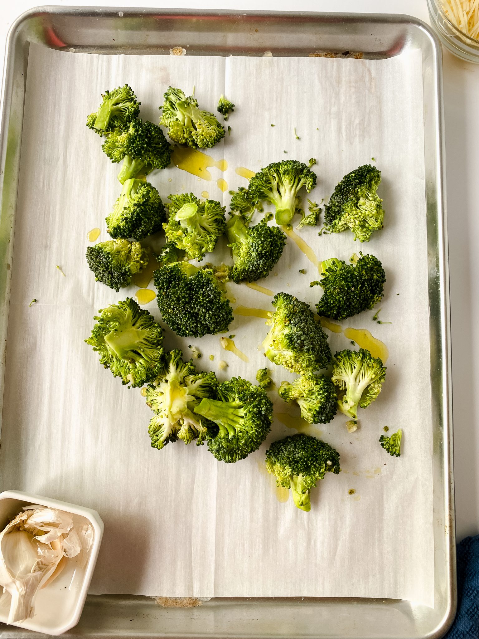 Roasted Parmesan Broccoli