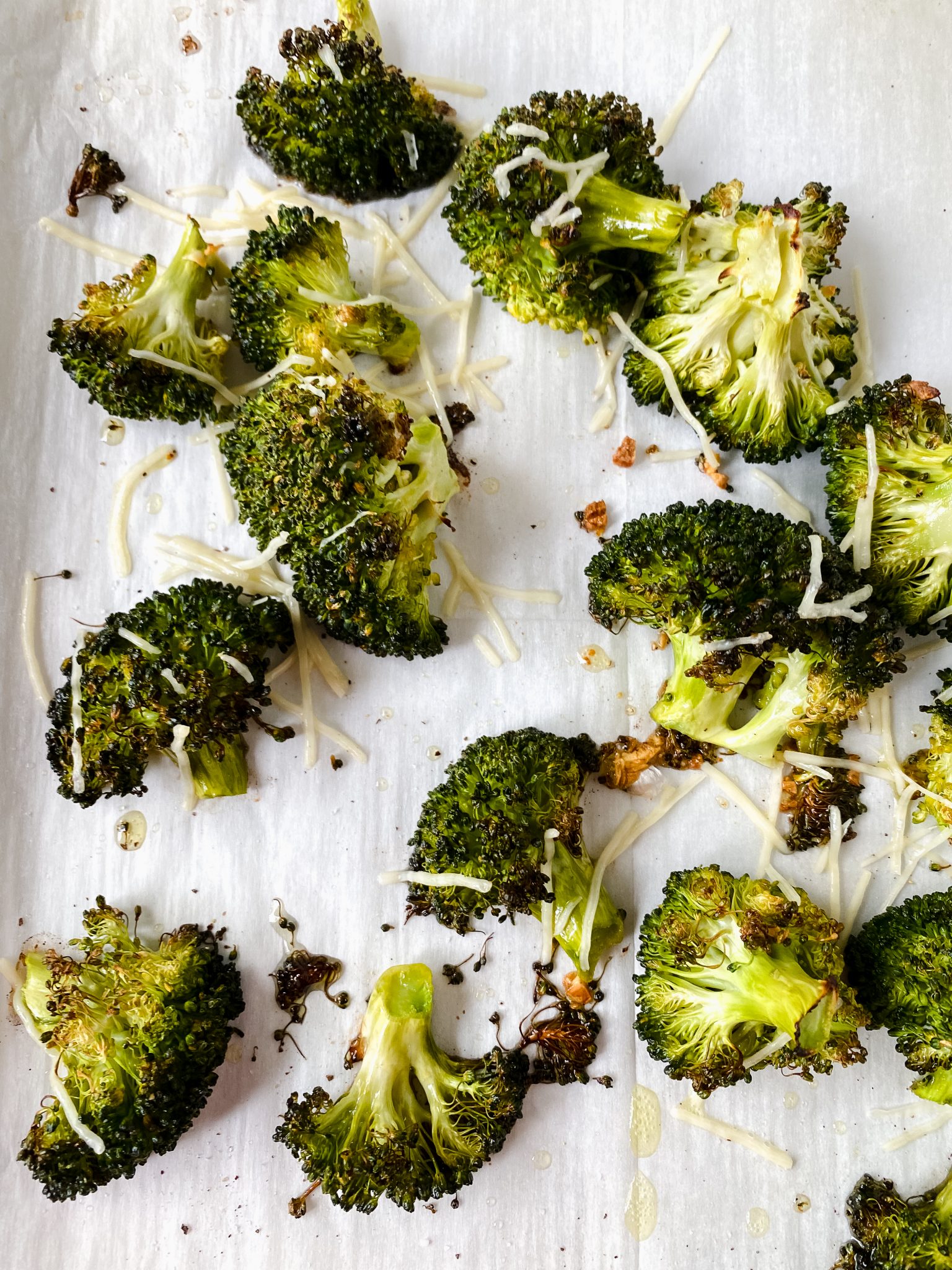 Roasted Parmesan Broccoli