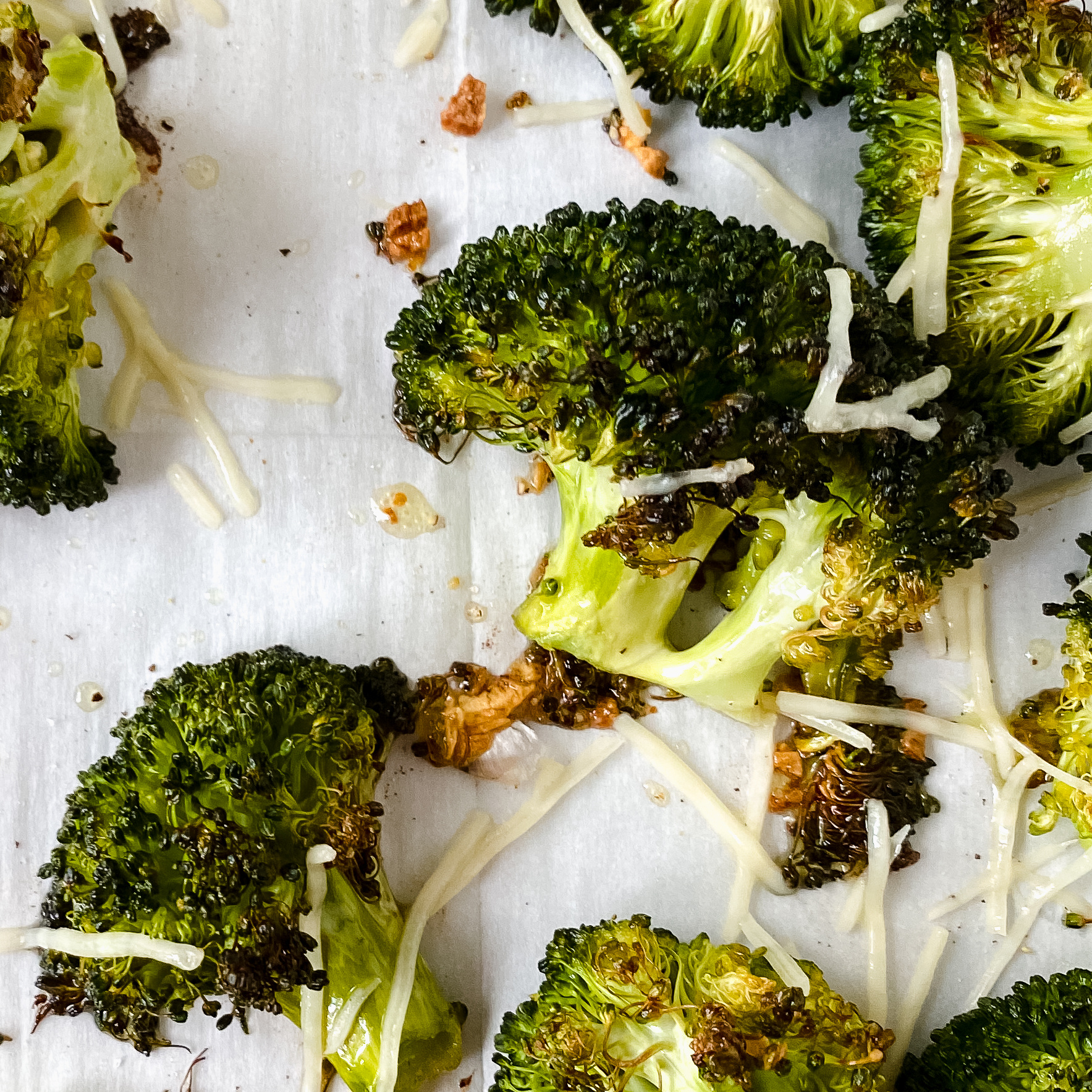 Roasted Parmesan Broccoli