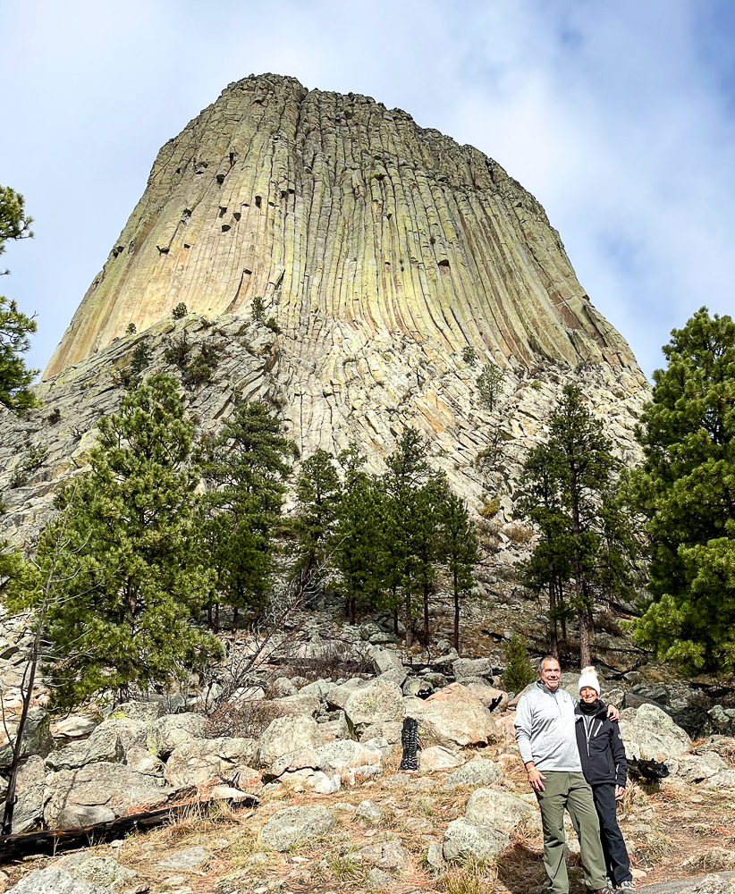 Devils Tower in the Black Hills of Wyoming