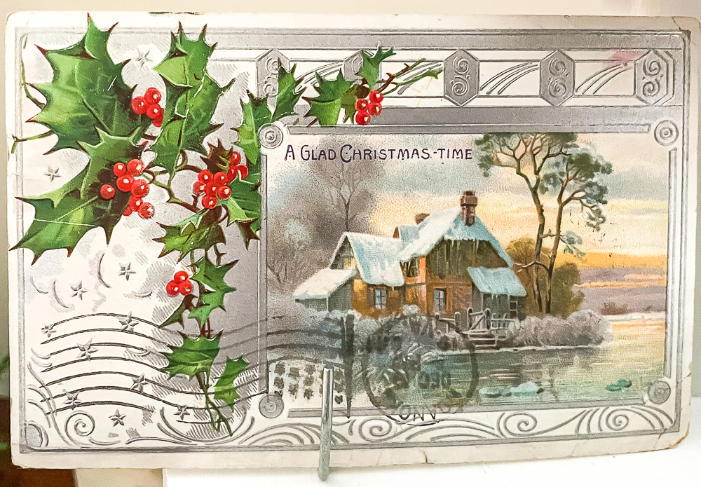 Antique Christmas Postcard