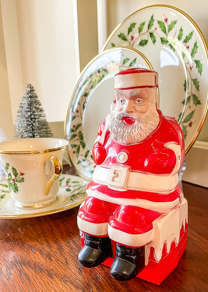 Vintage Santa blowmold