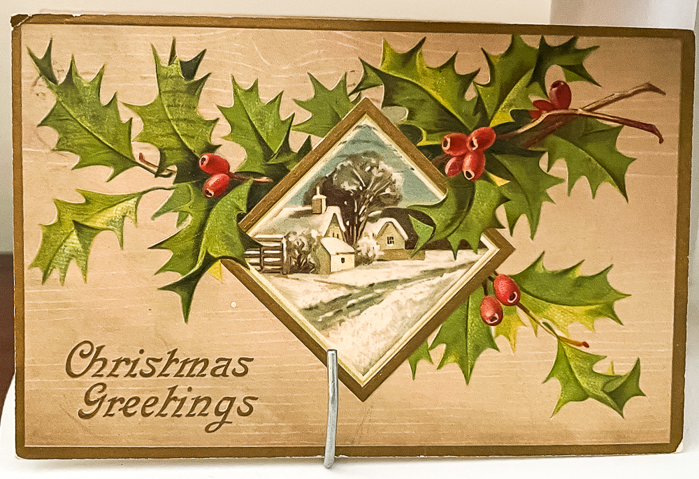 Antique Christmas Postcard