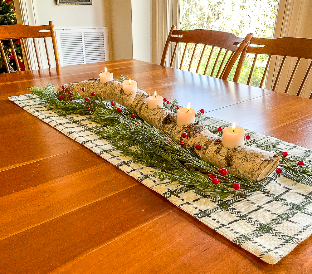 Christmas yule log