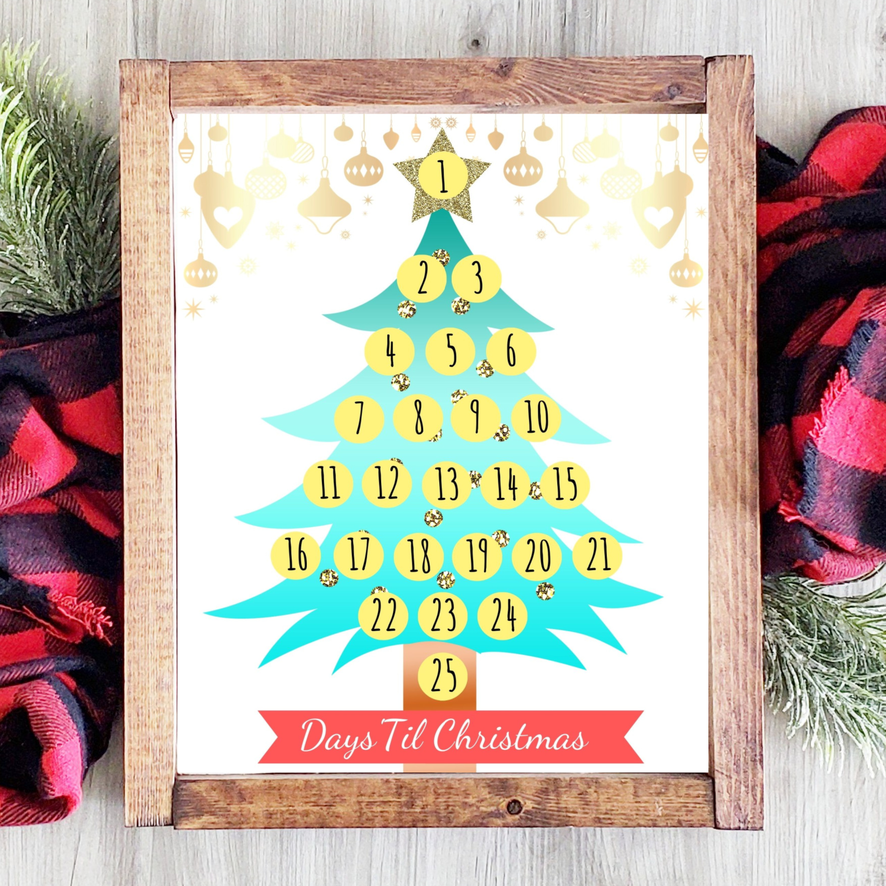 Free Printable Christmas Countdown