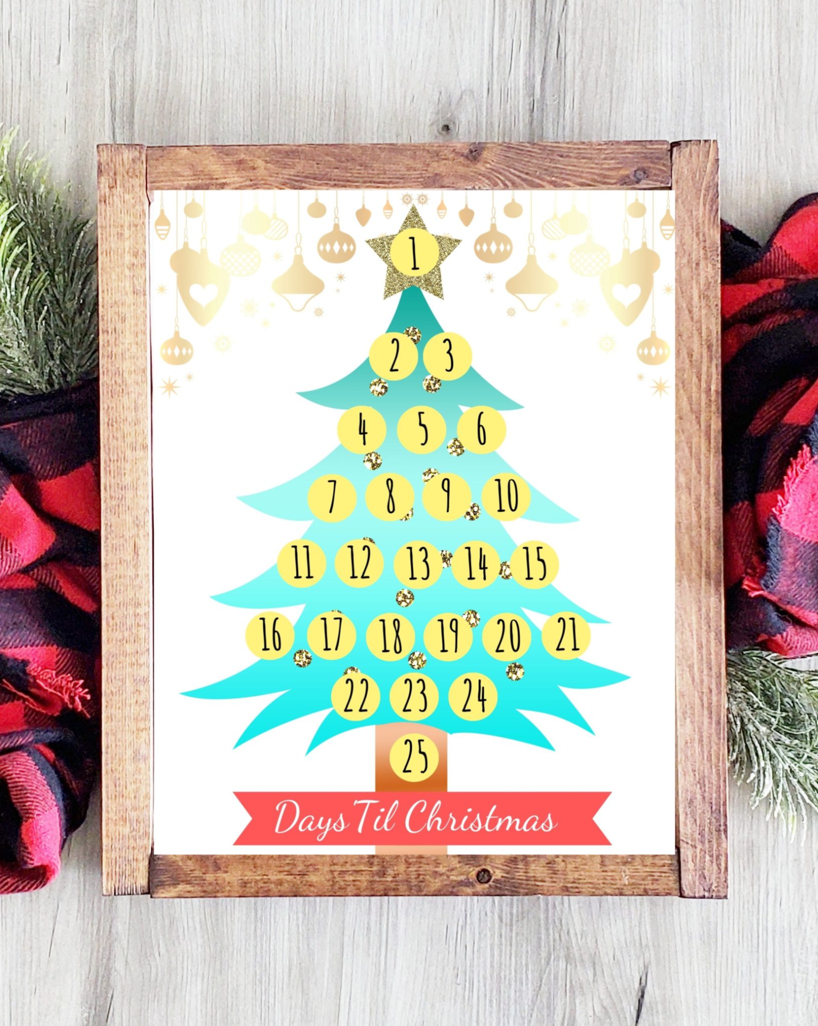 Free Printable Christmas Countdown