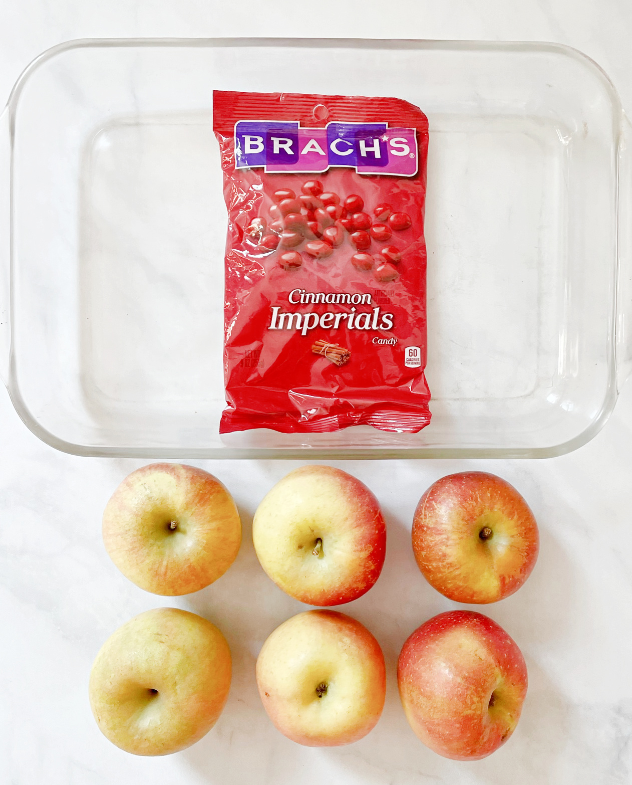 Red Hots Baked Apples