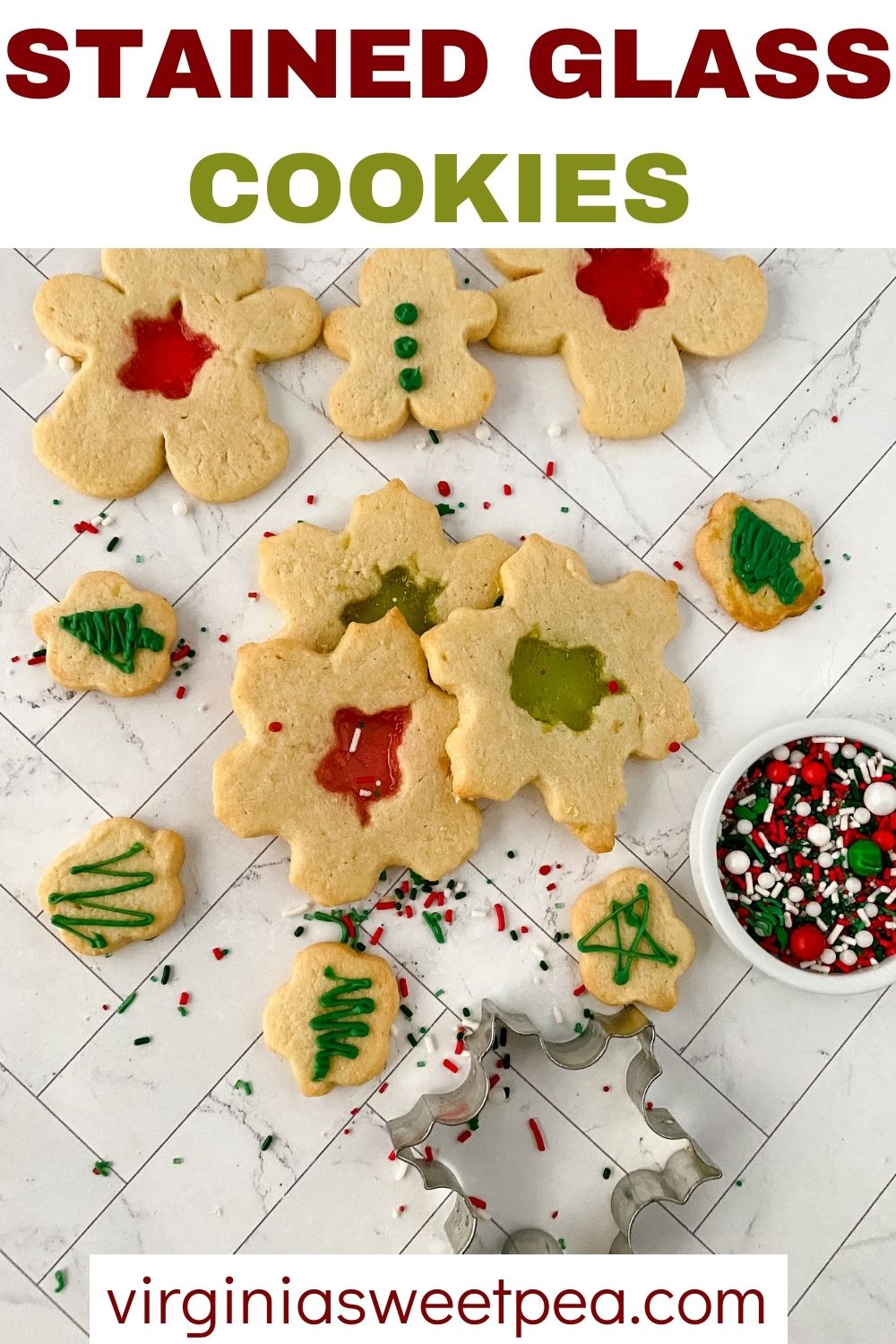 How to Make Stained Glass Cookies
