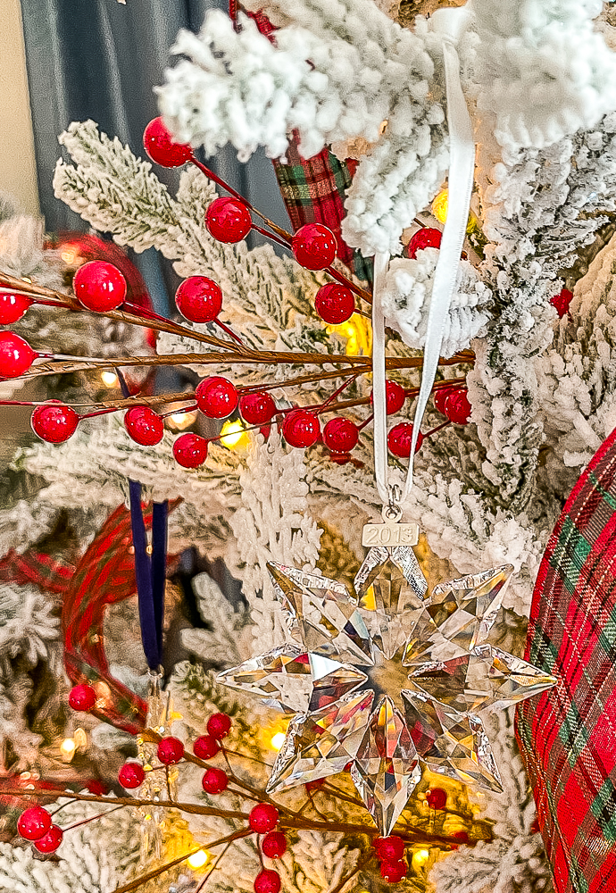 2018 Swarovski Snowflake Ornament