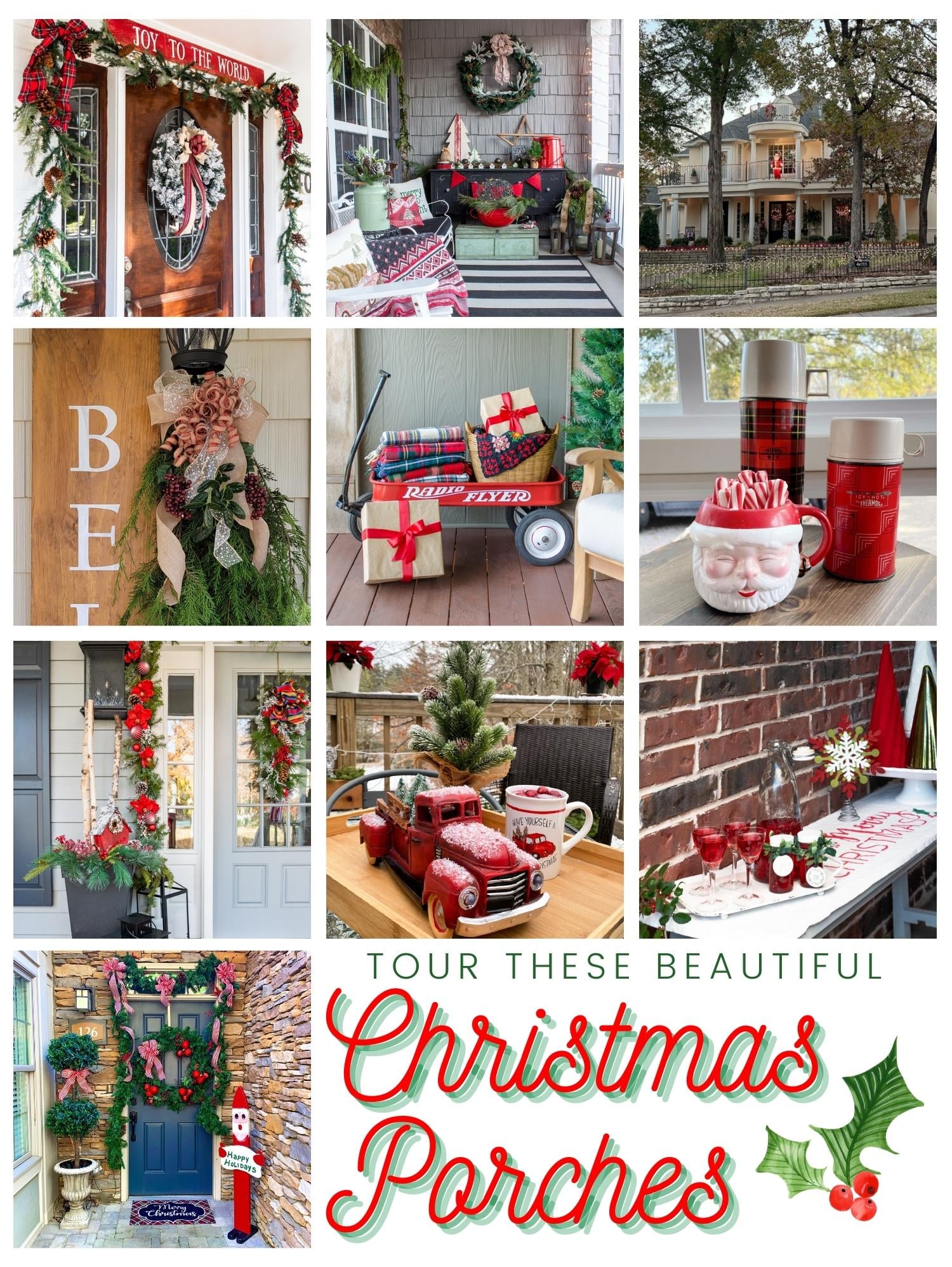 Christmas Porch Tour