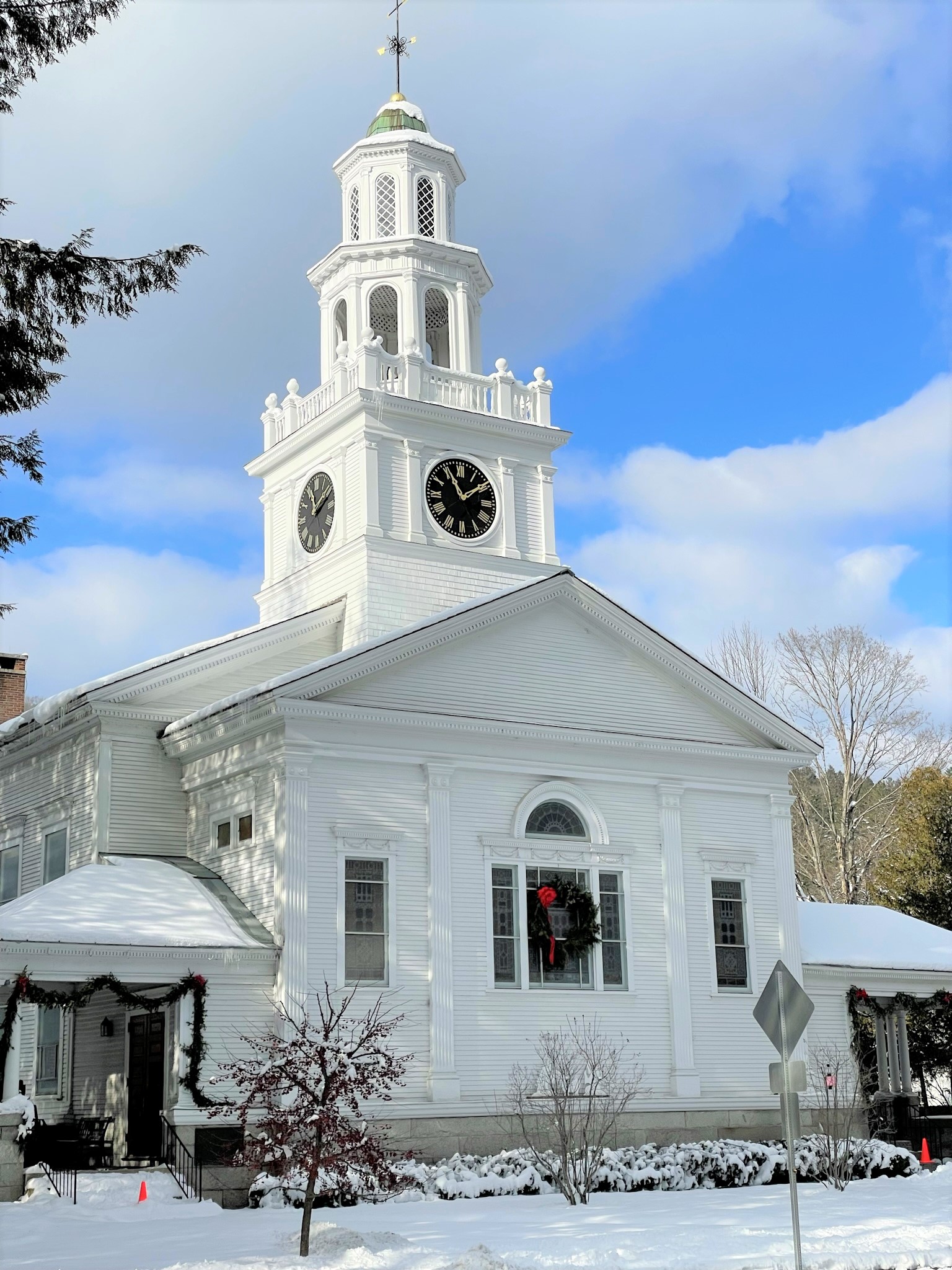 Christmas in Woodstock, VT