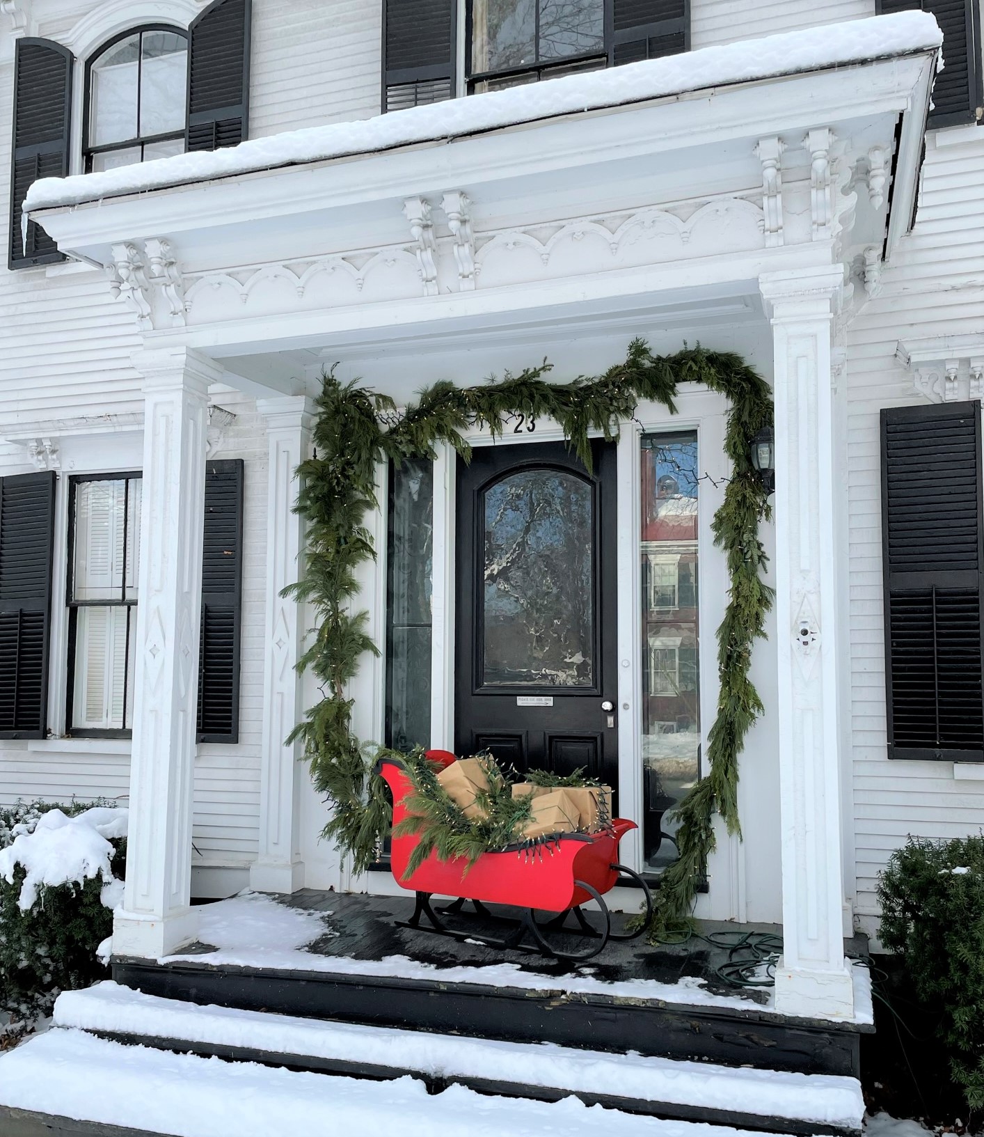 Christmas in Woodstock, VT