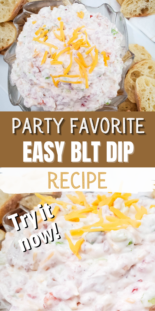 Easy BLT Dip Recipe