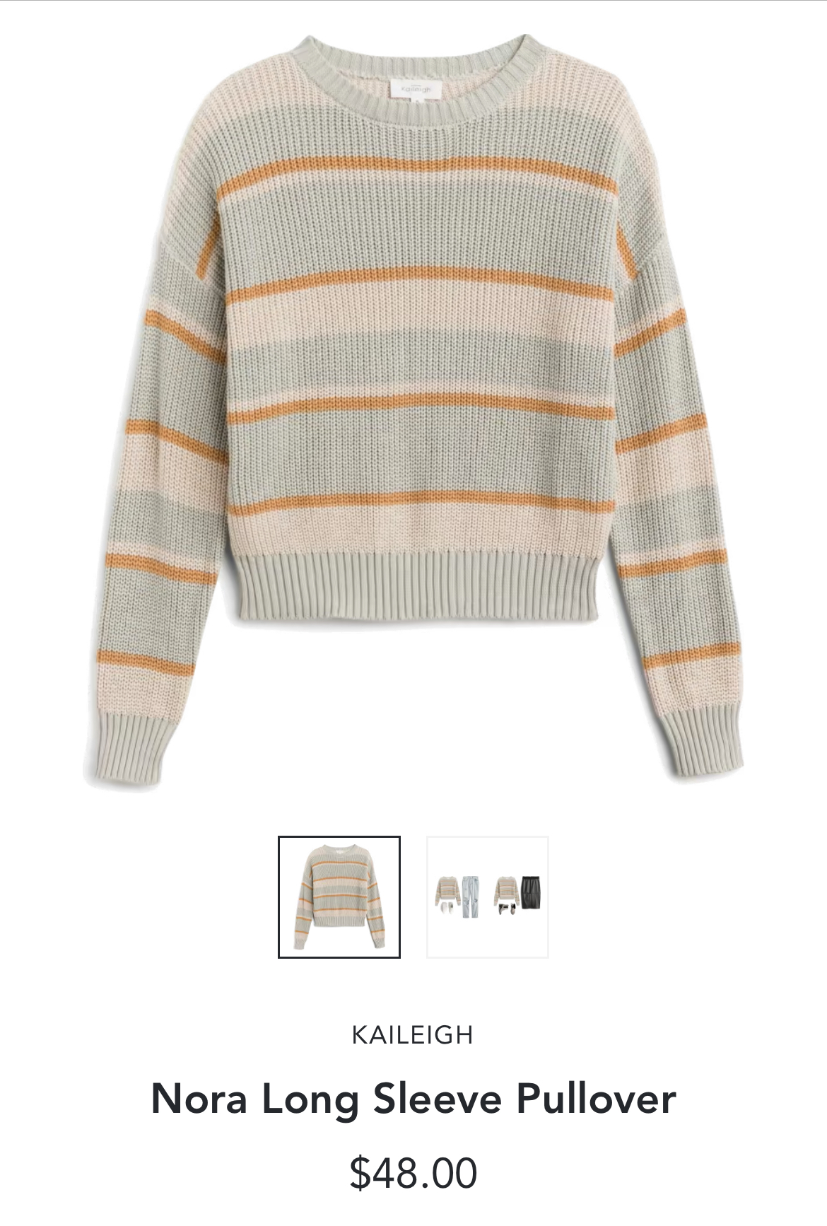Stitch Fix Kaileigh Nora Long Sleeve Pullover