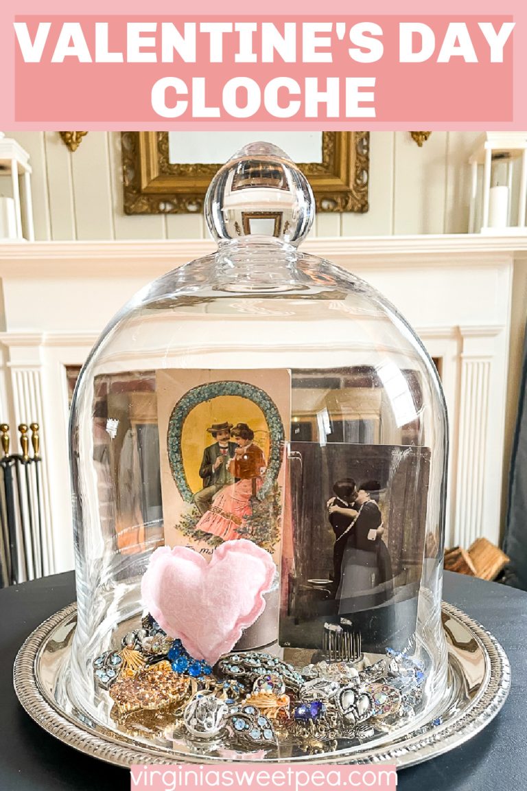 Valentine's Day Cloche - Pinterest Challenge - Sweet Pea