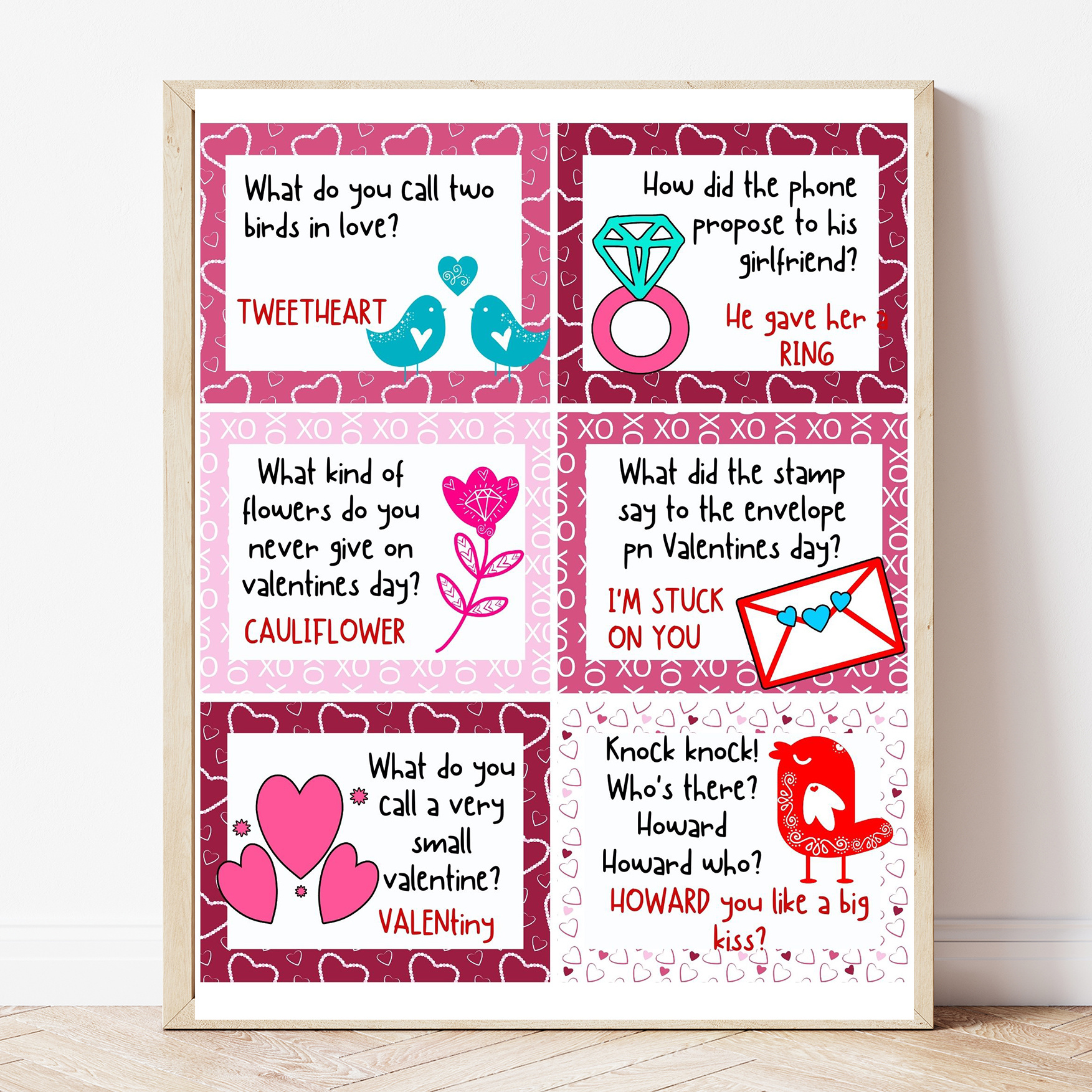 Free Printable Valentine Lunchbox Jokes